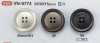 VN9774 Bouton en résine polyester à 4 trous avec trous frontaux