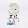 ST40 Bouton en coquillage Takase à 4 trous