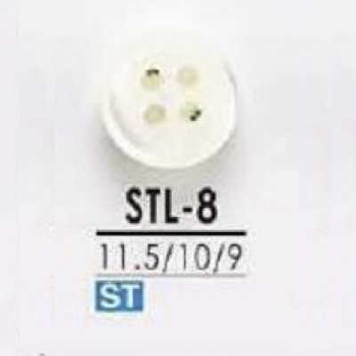 STL8 Bouton en coquille Takase à 4 trous