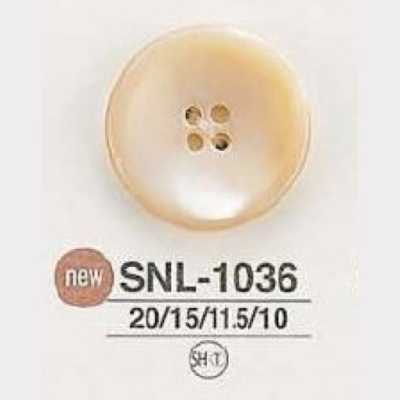SNL1036 Bouton à 4 trous en coquille de Takase