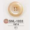 SNL1033 Bouton 4 trous en coquillage Takase