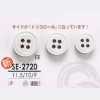SE2720 Bouton en résine polyester à 4 trous