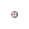 SB40 Bouton 4 trous en coquille de nacre noire