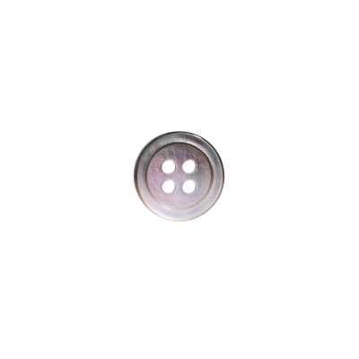 SB1725 Bouton à 4 trous en nacre noire
