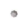 SB110 Bouton 2 trous en nacre noire