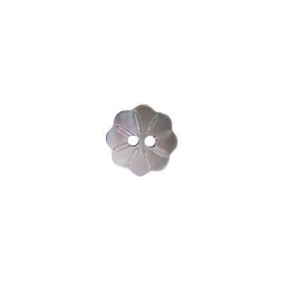 SB110 Bouton 2 trous en nacre noire