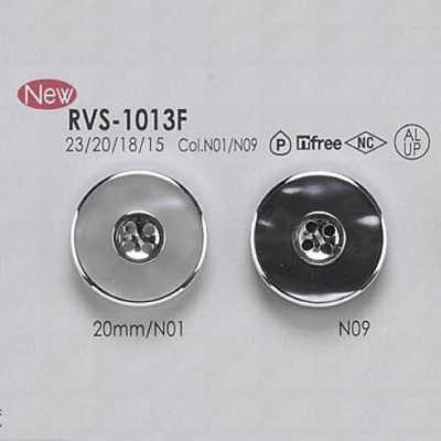 RVS1013F Bouton à quatre trous avec trou frontal en aluminium/résine polyester