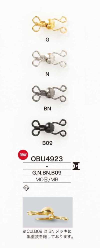 OBU4923 Autres boutons en métal lourd/laiton