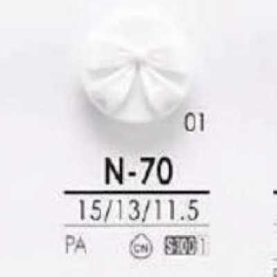 N70 Bouton à tige tunnel en résine de nylon