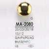 MA2080 Bouton à queue à anneau circulaire demi-anneau en laiton