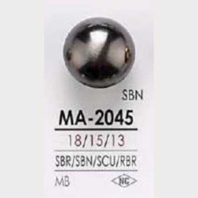 MA2045 Bouton à queue demi-anneau circulaire en laiton