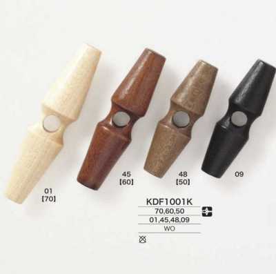 KDF1001K Bouton duffel en bois