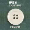 IPS6 Bouton en résine polyester à 4 trous