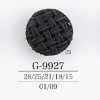 G9927 Bouton à queue carrée en résine cord/nylon