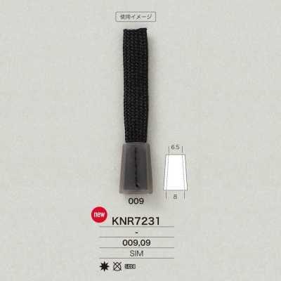 KNR7231 Embout de ruban en résine de silicone Mirable