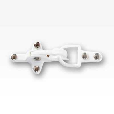 AXP5731 Mousqueton pompier en résine nylon/aluminium/laiton