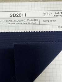 SB2011 BEAMEX ECO+20/1 Tissu Imperméable C0 Hydrofuge[Fabrication De Textile] SHIBAYA Sous-photo
