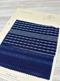 A-1697 Corde Indigo Dobby[Fabrication De Textile] ARINOBE CO., LTD. Sous-photo