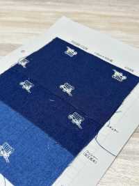 P2280-1328 Impression De Décharge Chambray De 5 Oz[Fabrication De Textile] Textile Yoshiwa Sous-photo