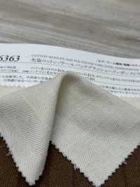 76363 Coton/laine Teint En Fil Dos Brossé Rayure Ring-bon[Fabrication De Textile] SUNWELL Sous-photo