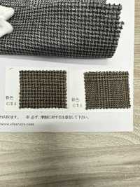 OA35179 LIN CLASSIQUE GLENCHECK & DENT DE CHIEN[Fabrication De Textile] Oharayaseni Sous-photo