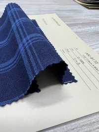 AN-9172 Chèque Indigo[Fabrication De Textile] ARINOBE CO., LTD. Sous-photo