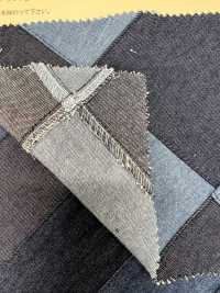 INDIA-2134 Patchwork De Denim Indigo[Fabrication De Textile] ARINOBE CO., LTD. Sous-photo