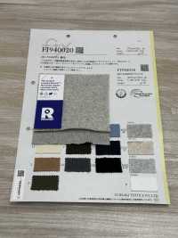 FJ940021 26/- Polaire F.EARTH 8683SP. Savonnage Gris Chiné[Fabrication De Textile] Fujisaki Textile Sous-photo