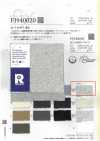 FJ940021 26/- F.EARTH Molleton français 8683SP. Gris chiné, savonnage