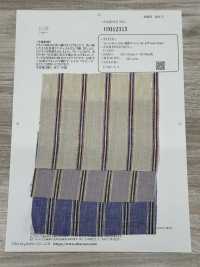 OM42315 Rayures Commerciales En Lin 40/1 × 60/1 Avec Rondelle à Torsion élevée[Fabrication De Textile] Oharayaseni Sous-photo