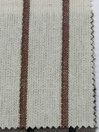 OM43601 Lin Coton Rayure Simple[Fabrication De Textile] Oharayaseni Sous-photo