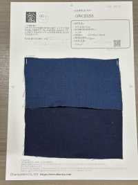 OWC25252 Lin Indigo 60/1[Fabrication De Textile] Oharayaseni Sous-photo