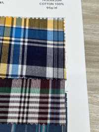 HK1100 Carreau Madras Grande Largeur[Fabrication De Textile] KOYAMA Sous-photo