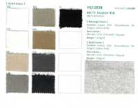 YG12038 Ocot 40 //- Tissu Côtelé Spandex TERECO[Fabrication De Textile] YAGI Sous-photo