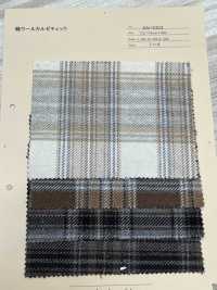 AN-9303 Coton Laine Kersey Check[Fabrication De Textile] ARINOBE CO., LTD. Sous-photo