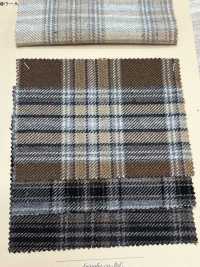 AN-9303 Coton Laine Kersey Check[Fabrication De Textile] ARINOBE CO., LTD. Sous-photo