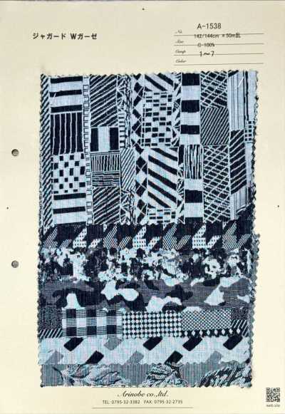 A-1538 Double gaze jacquard