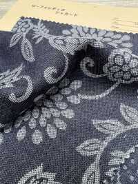 A-1772 Corde Indigo Jacquard[Fabrication De Textile] ARINOBE CO., LTD. Sous-photo