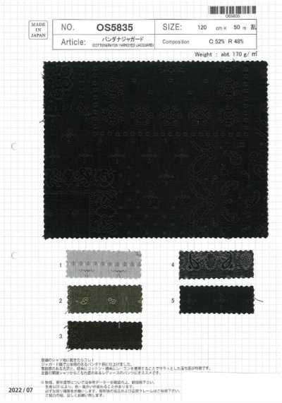 Bandana jacquard