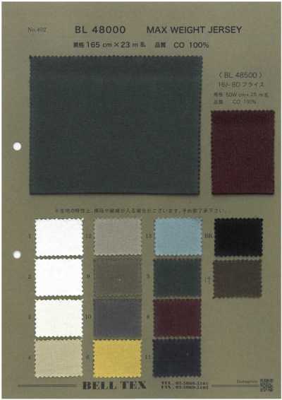 BL48000 Jersey poids maximal