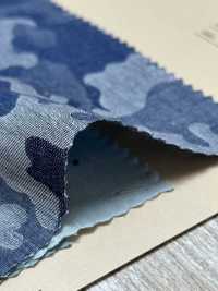 AN-9168 Jacquard Camouflage Indigo[Fabrication De Textile] ARINOBE CO., LTD. Sous-photo