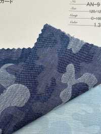 AN-9168 Jacquard Camouflage Indigo[Fabrication De Textile] ARINOBE CO., LTD. Sous-photo