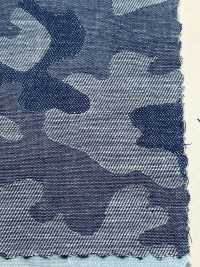 AN-9168 Jacquard Camouflage Indigo[Fabrication De Textile] ARINOBE CO., LTD. Sous-photo