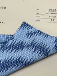 INDIA-456 Conception De Décharge[Fabrication De Textile] ARINOBE CO., LTD. Sous-photo