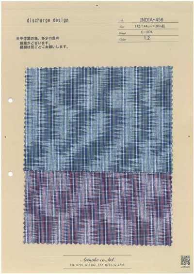 INDIA-456 Motif en décharge