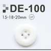 DE100 Bouton en résine polyester à 4 trous