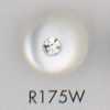 R175W Bouton en résine polyester