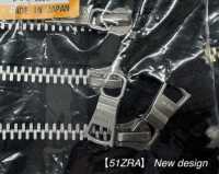 5-AL-CO-OR WALDES® Vintage Zipper Aluminium Taille 5 Ruban De Coton Ouvert[Fermeture éclair] Fermeture éclair Asahi Sous-photo