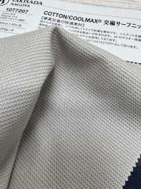 1077207 COTON / COOLMAX® Surf Knit Entrelacé Mercerisé EC[Fabrication De Textile] Takisada Nagoya Sous-photo