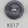 KS17 Bouton à 4 trous en résine polyester avec bord